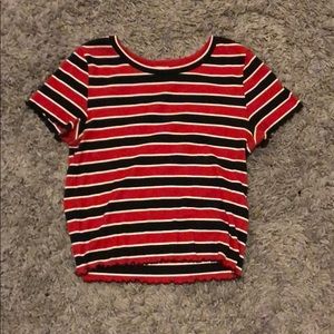 striped t-shirt